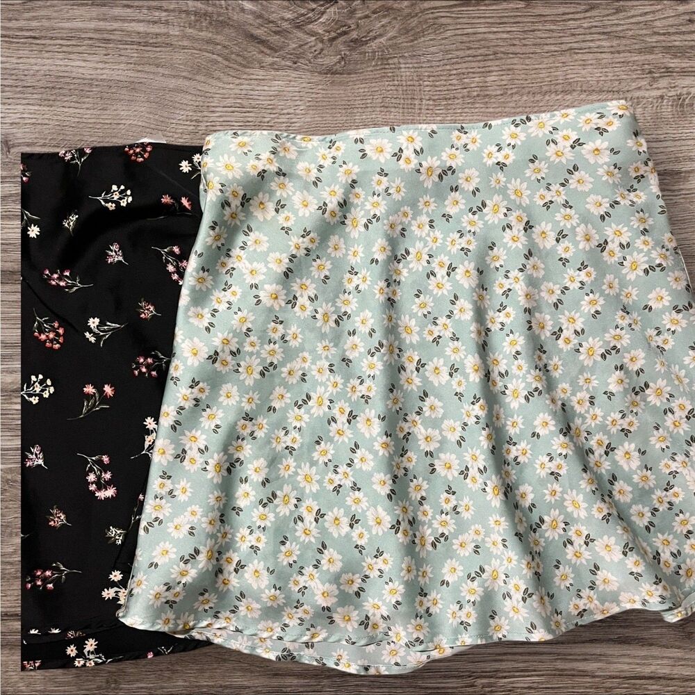 Womens No Boundaries Silk Skirt Lot-medium - Picture 3 of 8